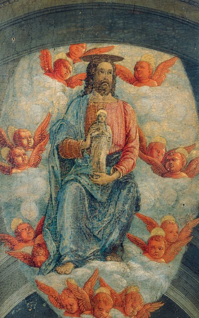 Christus mit der Seele der Jungfrau von Andrea Mantegna